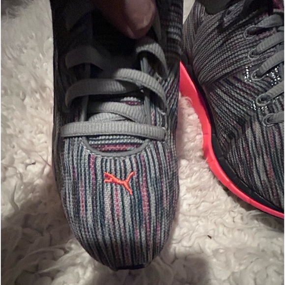 Puma Eco OrthoLite Running Sneakers grey pink sz 6 30%off w♥️/make offer - Picture 2 of 9